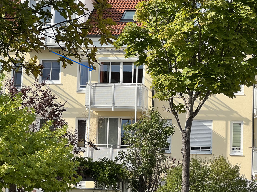 Referenzobjekt Vermietung – Gut geschnittene 2 Zimmer-Wohnung in Baldham bei Vaterstätten